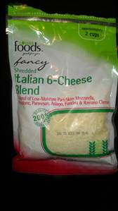 Lowes Foods Fancy Shredded Italian 6 Cheese Blend