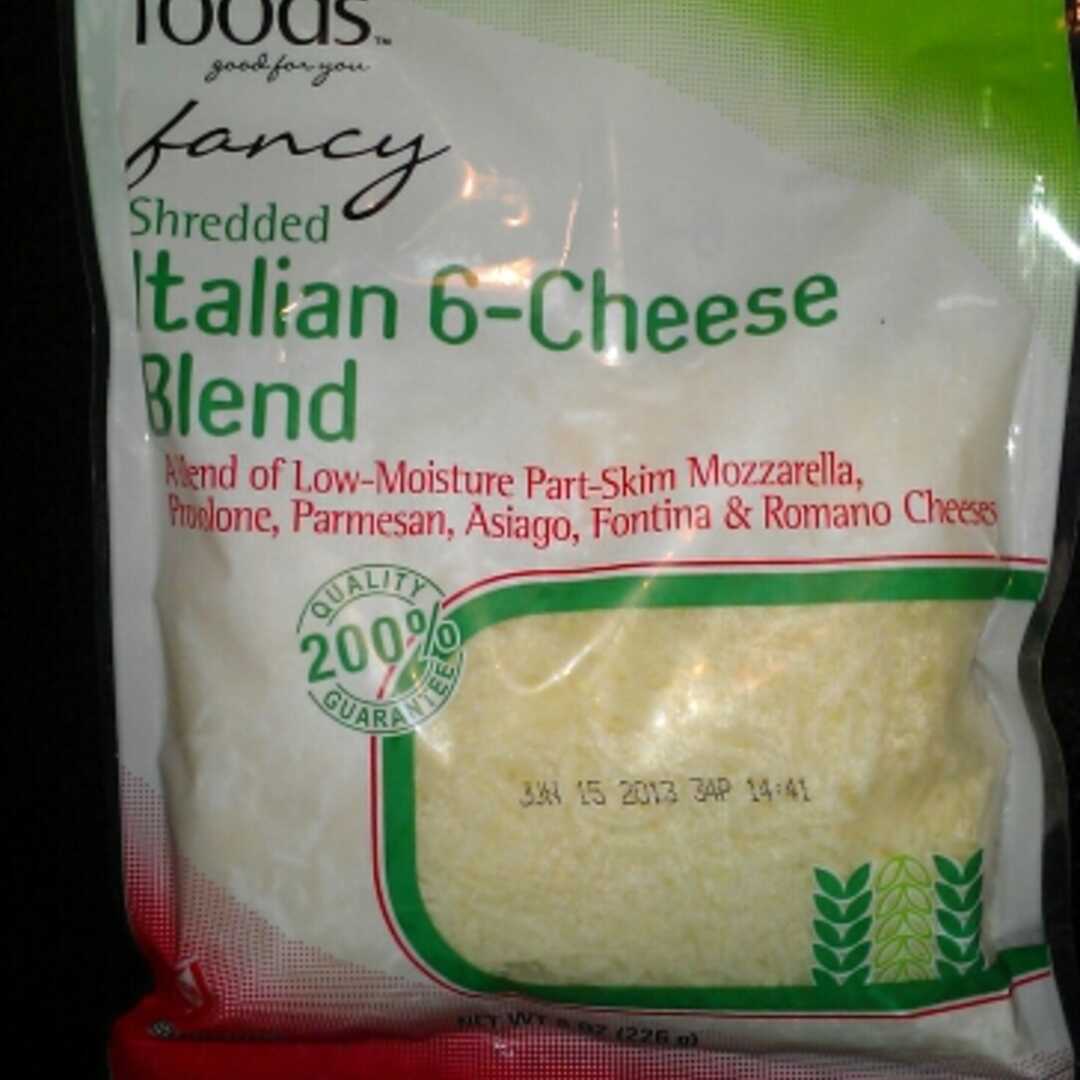 Lowes Foods Fancy Shredded Italian 6 Cheese Blend