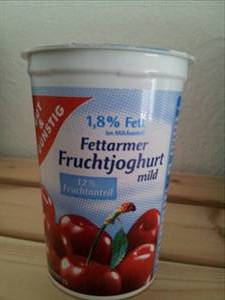 Fettarmer Fruchtsorten-Joghurt