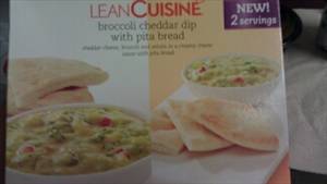 Lean Cuisine Culinary Collection Broccoli Cheddar Dip with Pita Bread