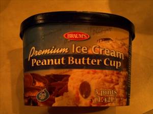 Braum's Premium Peanut Butter Cup - Ice Cream Junior Dip