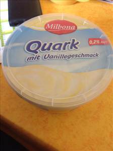 Milbona Quark mit Vanillegeschmack