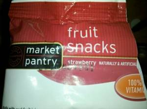 Market Pantry Fruit Snacks - Strawberry