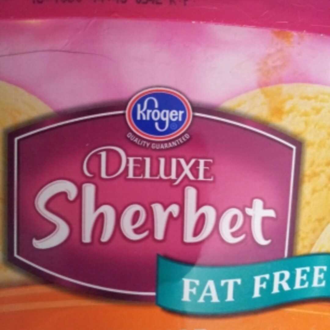 Kroger Fat Free Orange Sherbet