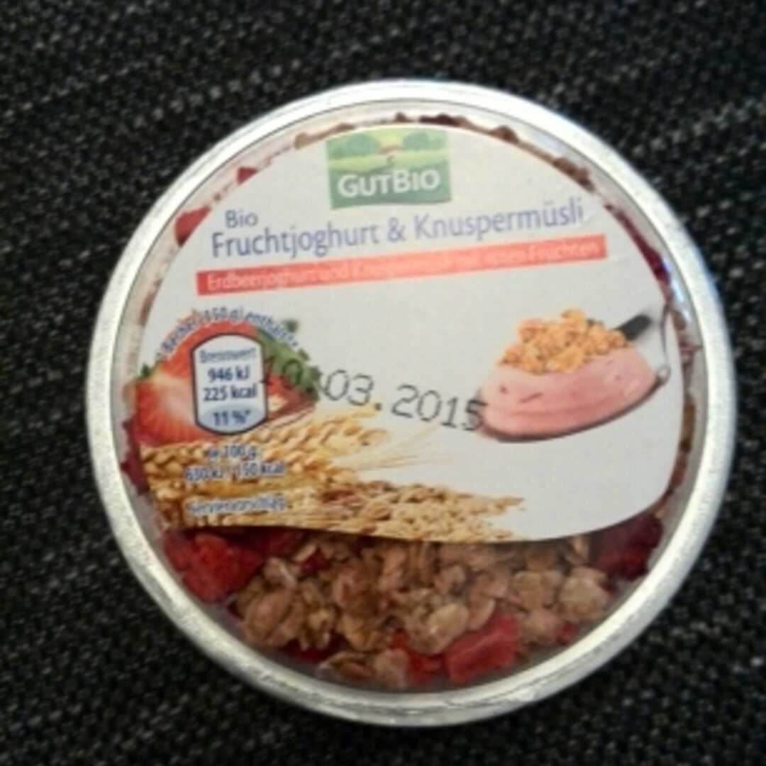 GutBio Fruchtjoghurt & Knuspermüsli
