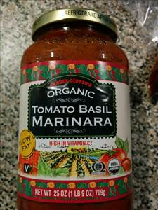 Trader Giotto's Organic Tomato Basil Marinara