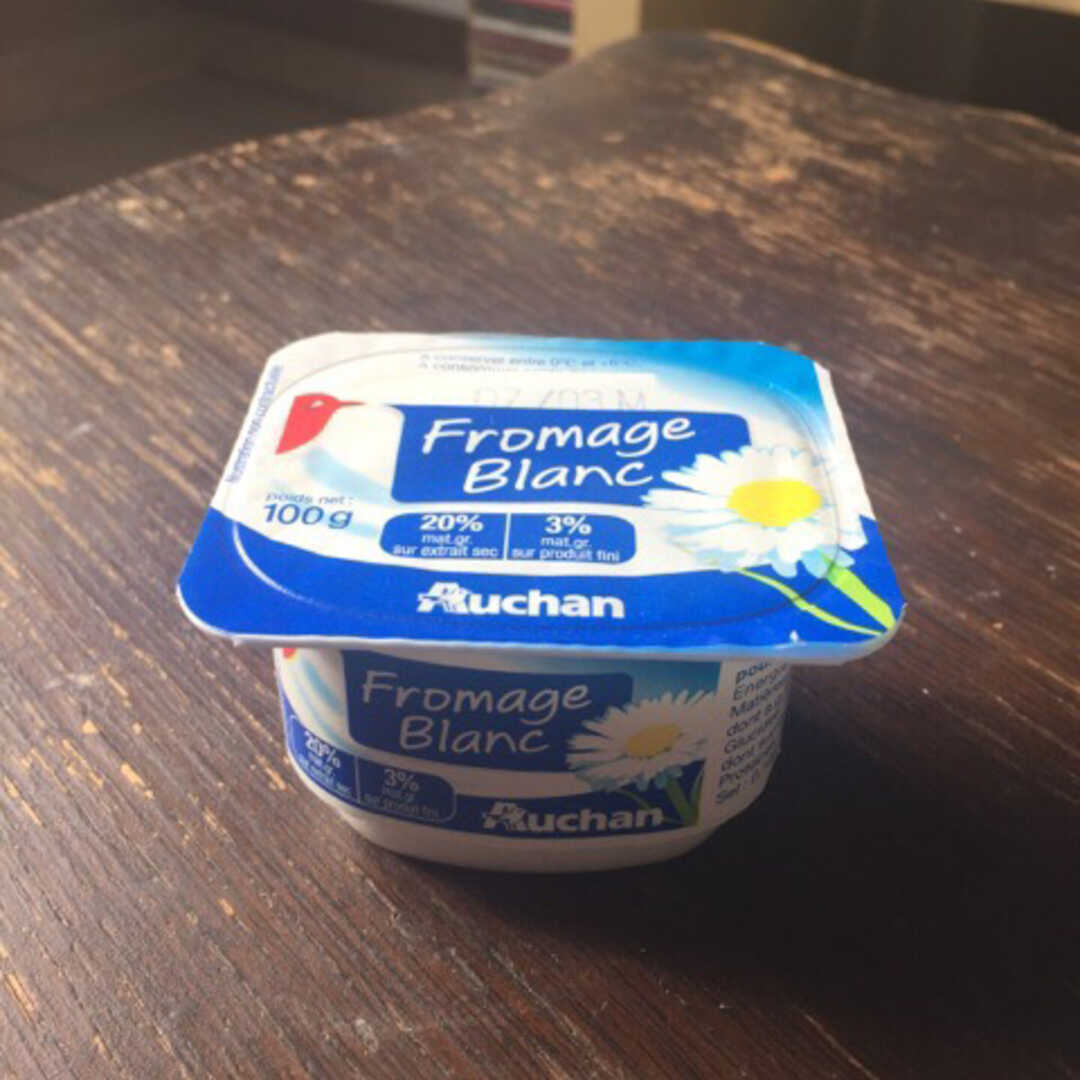 Auchan Fromage Blanc 3%