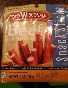 Old Wisconsin Beef Sausage Snack Sticks (14 g)