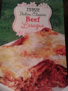 Tesco Italian Beef Lasagne