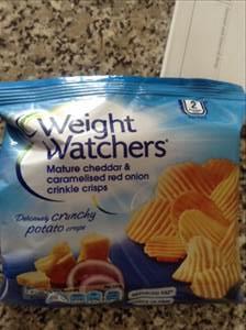 Weight Watchers Cheese & Onion Crinkle Crisps
