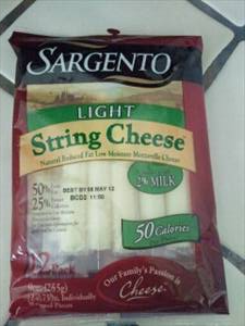 Sargento Light Mozzarella String Cheese