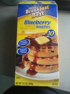Breakfast Best Blueberry Waffles