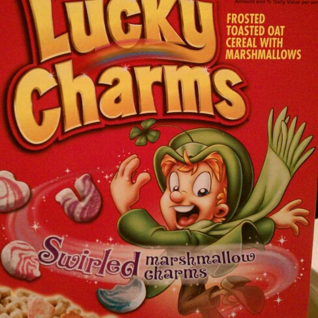 General Mills Lucky Charms Frosted Toasted Oat with Marshmallows Cereal