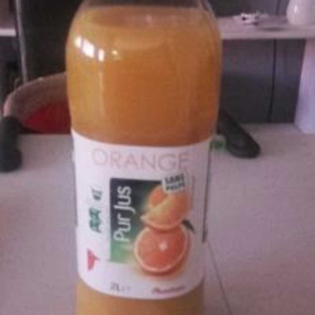 Auchan Pur Jus d'orange sans Pulpe