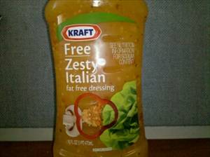 Kraft Fat Free Zesty Italian Dressing