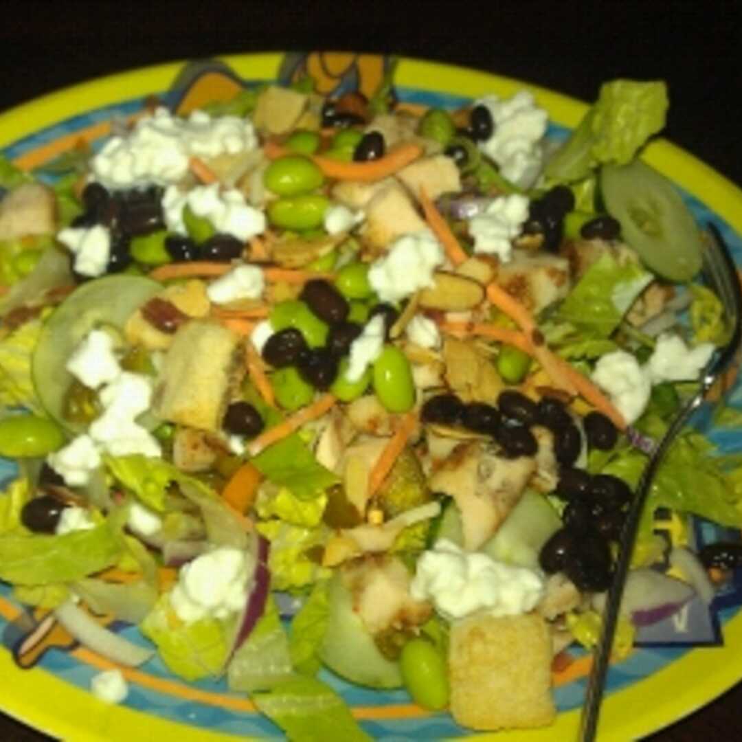 Chicken or Turkey Garden Salad (Chicken and/or Turkey, Other Vegetables Excluding Tomato and Carrots)
