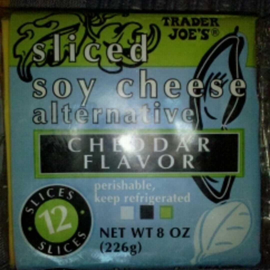 Trader Joe's Sliced Soy Cheese - Cheddar Flavor