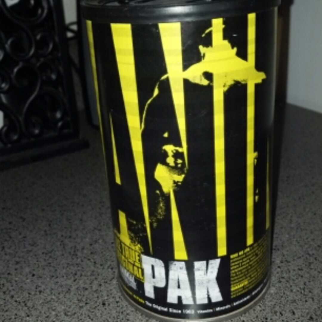 Calories in Universal Nutrition Animal Pak and Nutrition Facts