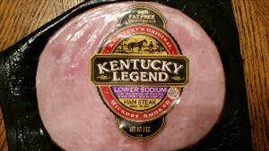 Kentucky Legend Hickory Smoked Ham Steak