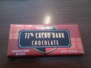 Trader Joe's 72% Dark Chocolate Bar