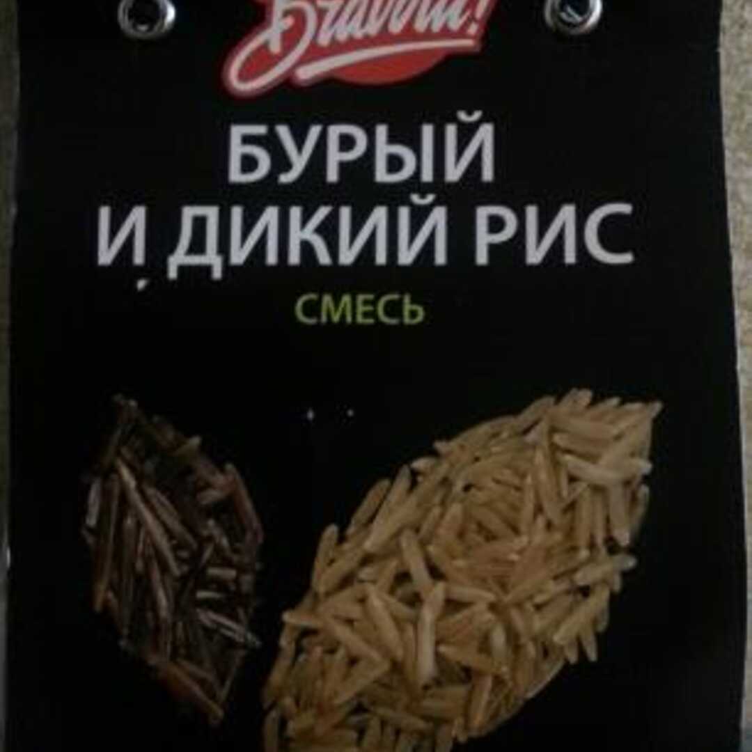 Bravolli Бурый и Дикий Рис Смесь