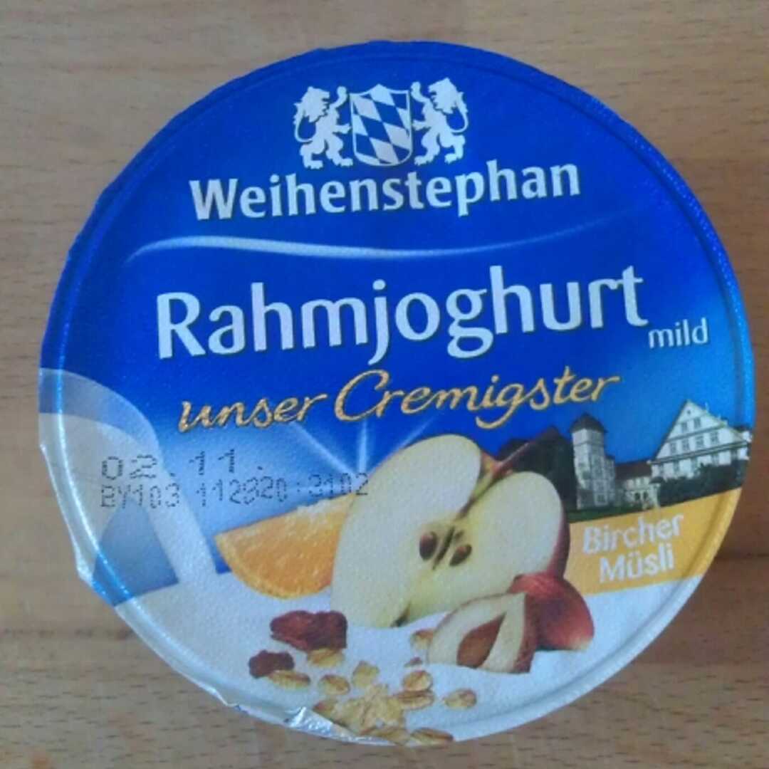 Weihenstephan Rahmjoghurt Bircher Müsli