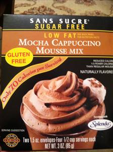 Sans Sucre Sugar Free Low Fat Mousse Mix