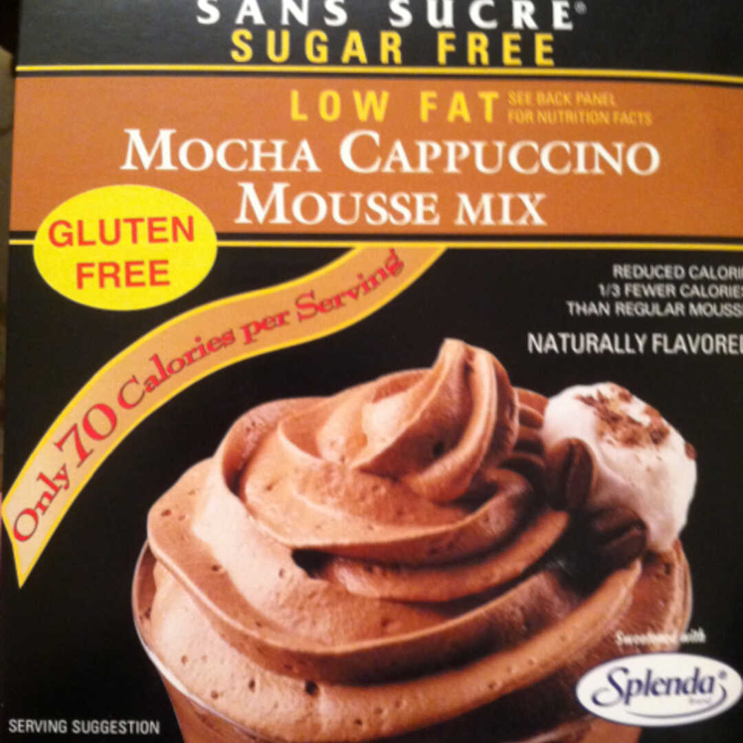 Sans Sucre Sugar Free Low Fat Mousse Mix