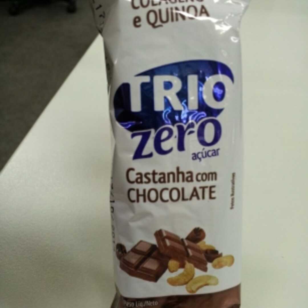 Trio Zero Castanha com Chocolate