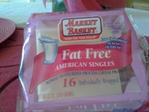 Market Basket Fat Free American Singles