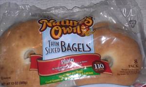 Nature's Own 100% Whole Wheat Thin Sliced Bagels