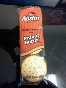 Austin Toasty Crackers with Peanut Butter (39g)