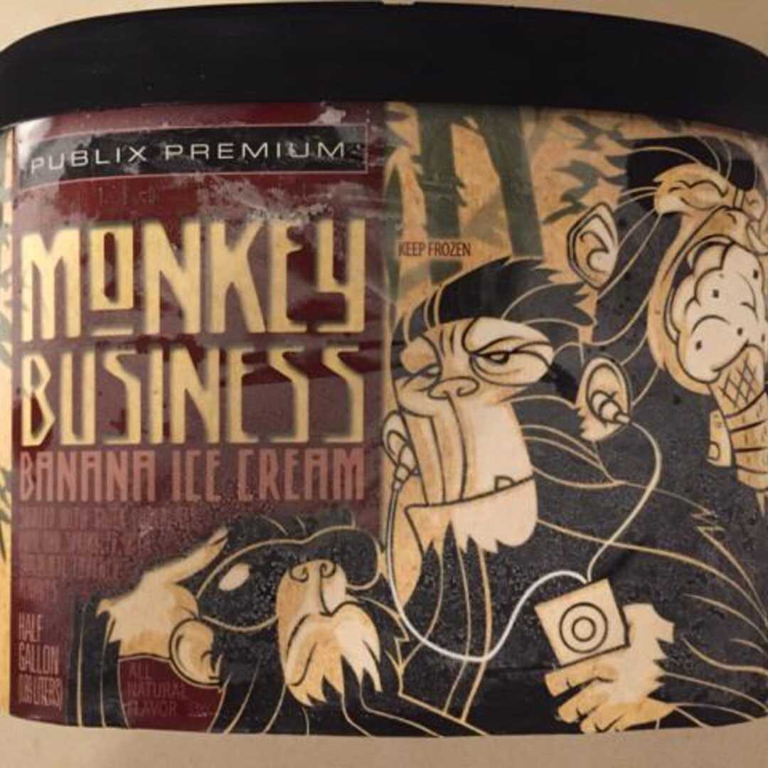 Publix Monkey Business Banana Ice Cream