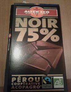 Alter Eco Chocolat Noir 75%