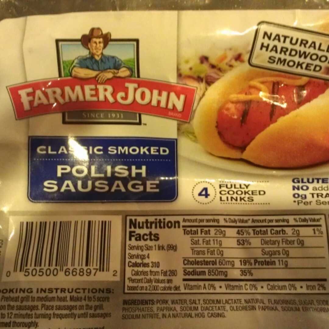 Farmer John Classic Polish Style Smoked Sausage