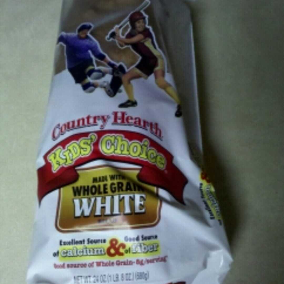 Country Hearth Kids' Choice Whole Grain White Bread