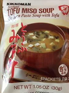 Kikkoman Instant Tofu Miso Soup (Soybean Paste with Tofu)