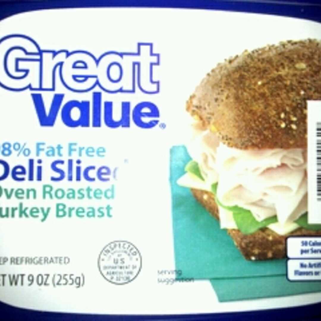 Great Value Thinly Sliced Turkey Breast