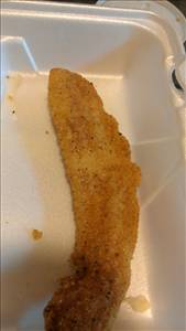 Fried Floured or Breaded Catfish