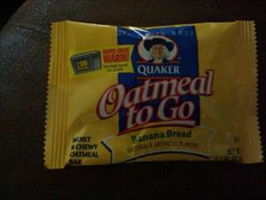 Quaker Oatmeal to Go Bar - Banana Bread