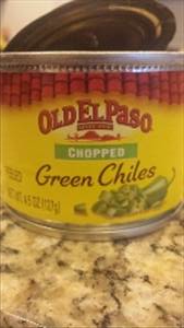 Calories in Old El Paso Chopped Green Chiles and Nutrition Facts