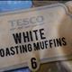 Tesco White English Muffin