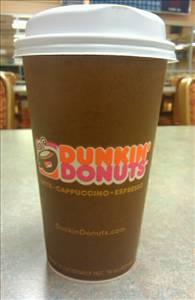 Dunkin' Donuts Caramel Creme Hot Latte