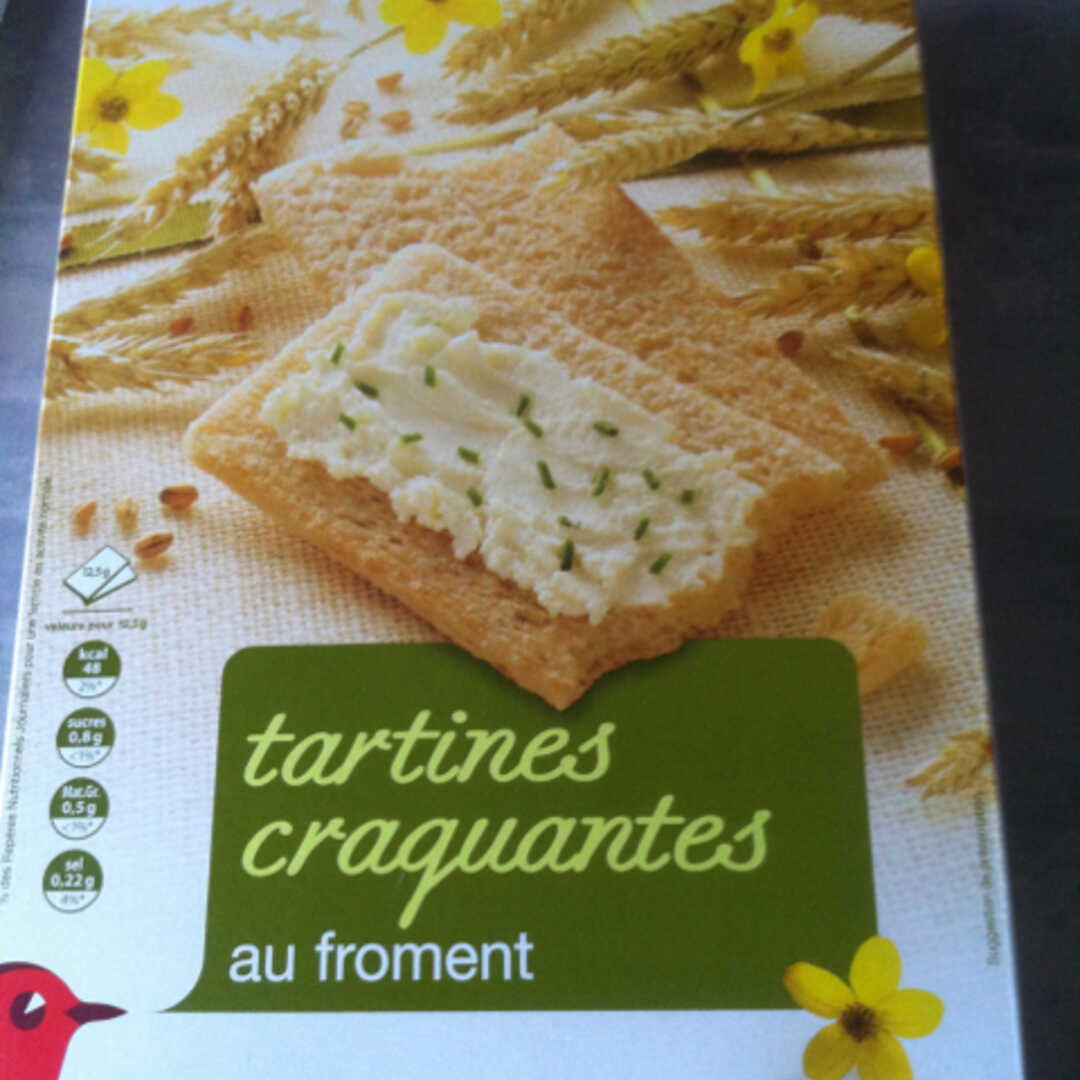 Auchan Tartines Craquantes au Froment (12.5g)