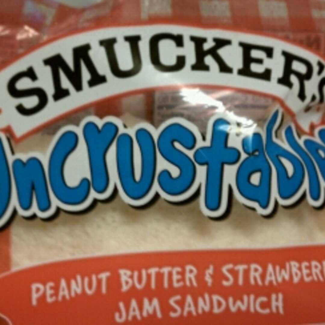 Smucker's Uncrustables Peanut Butter & Strawberry Jam Sandwich