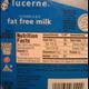 Lucerne Lactose Free Fat Free Milk