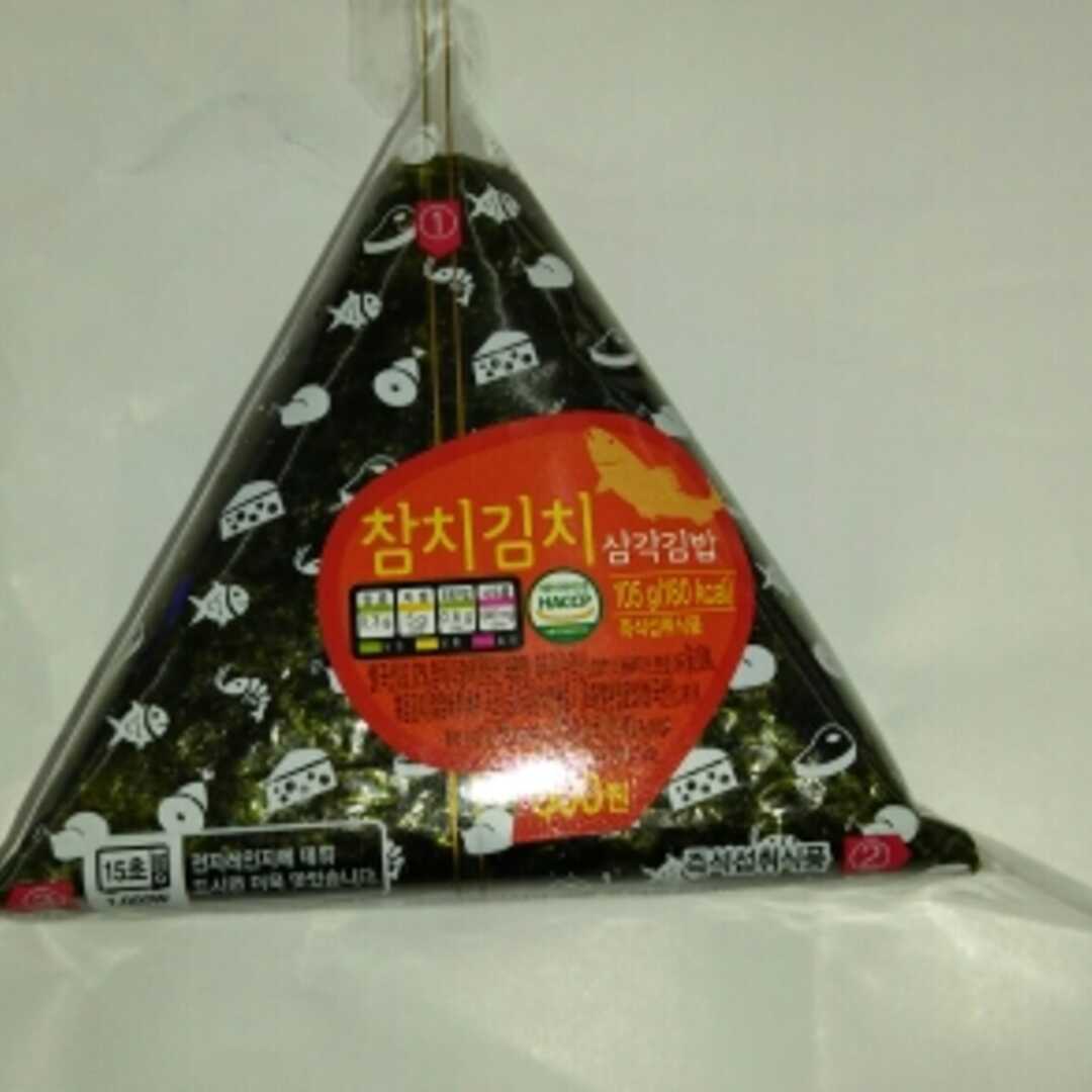 CU 참치김치 삼각김밥