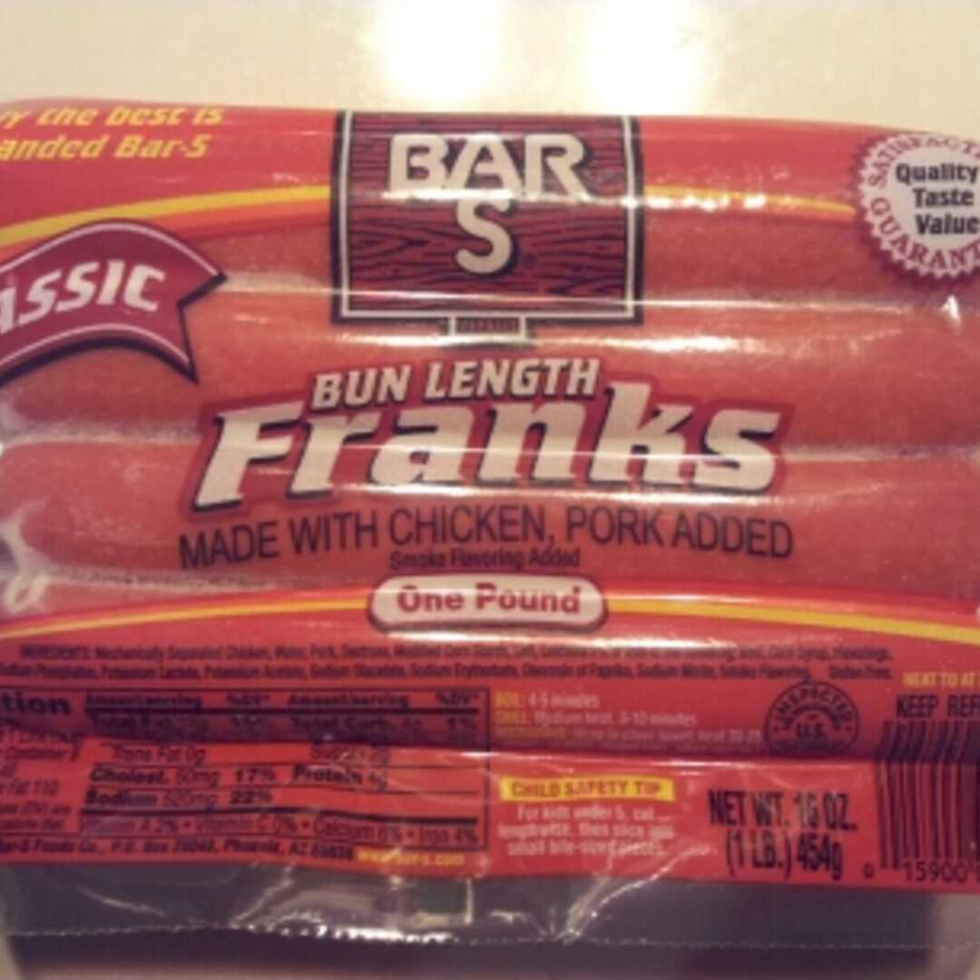 Bar-S Foods Bun Length Franks