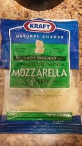 Kraft Finely Shredded Low-Moisture Part-Skim Mozzarella Cheese