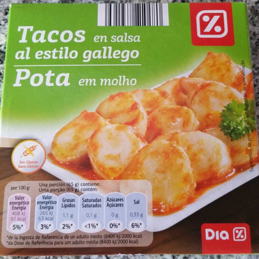DIA Tacos en Salsa Gallega